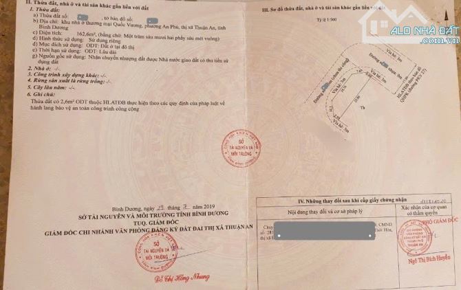 6,6Tỷ TL🔥Bán đất 3 mặt tiền thoáng mát_162,6m2 Ngay Cổng Chung Cư, p.An Phú, Tp.Thuận An - 4