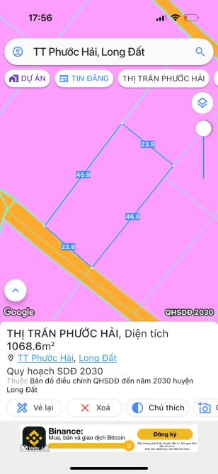 SIÊU ĐẸP - XÃ PHƯỚC HẢI - TP HỒ CHÍ MINH - CÁCH BIỂN CHỈ 3Km 🌈DT 1000M2 - 5