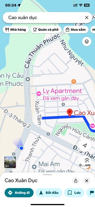 ⸻  BÁN NHÀ MẶT PHỐ CAO XUÂN DỤC, HẢI CHÂU – VIEW CÔNG VIÊN, GẦN SÔNG HÀN – GIÁ 7.2 TỶ  Th