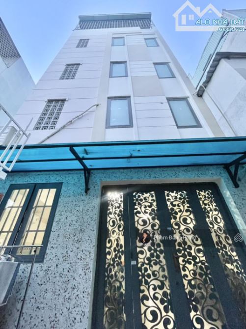 CHDV 13 phòng thu nhập 60tr/th Hẻm oto 4.5m Ung Văn Khiêm, B. Thạnh 75m2, 5 tầng, 10tỷ