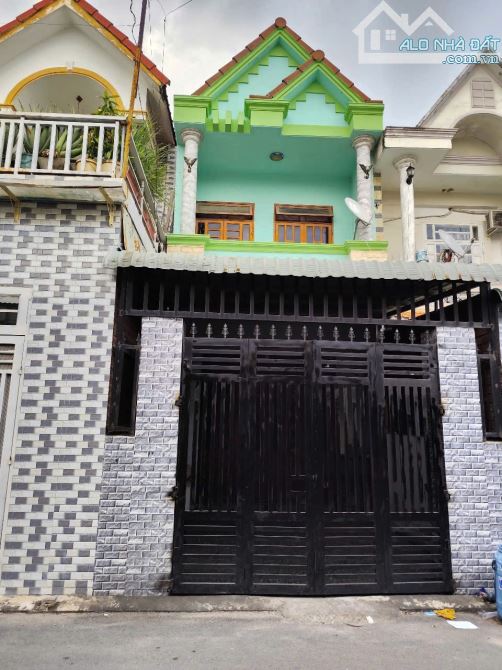 BÁN NHÀ TRỆT LẦU KHU DÂN CƯ GẦN CHỢ ĐOÀN THI KIA, GIÁ 3.8 TỈ 3PN, ĐƯỜNG 6M, DT 73M2
