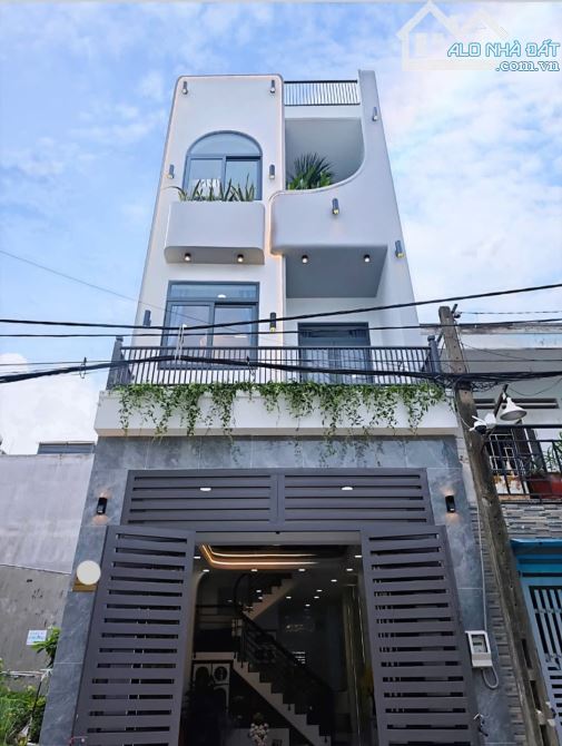 Chủ gửi: NGUYỄN THỊ KIÊU Q12_ DT: 4 x14m, trệt, 2 lầu,HXH THÔNG_ tặng FULL NỘI THẤT