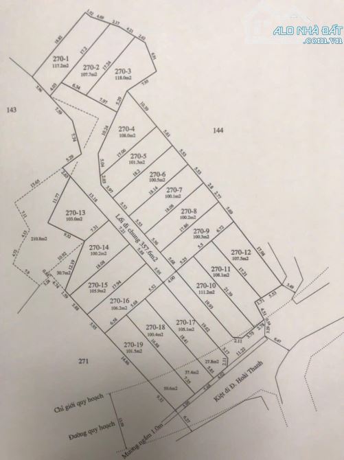 Bán 101.5m2 kiệt 4A Hoài Thanh, phường Thủy Xuân, Tp. Huế .
