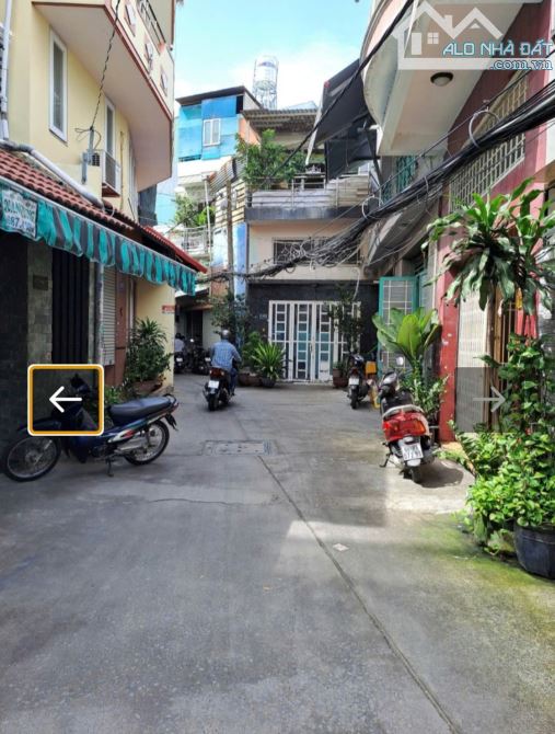 Nhà HXH Ni Sư Huỳnh Liên_ P10, Tân Bình. DT 56m2. 2 tầng. Ngang 4m nở hậu. Giá 5.6 tỷ. - 1