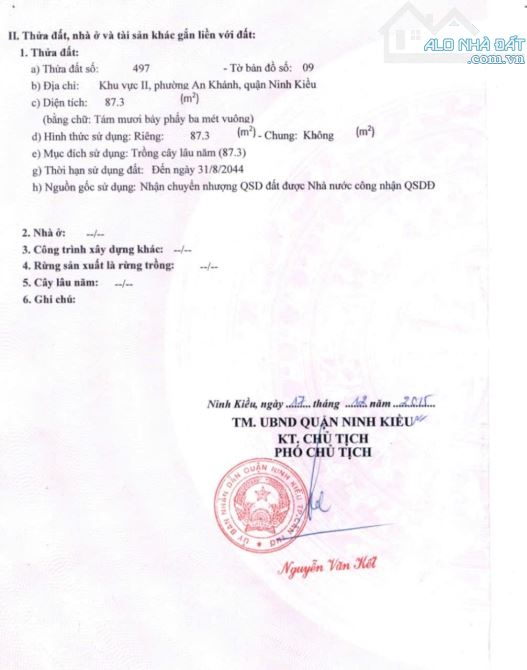 BÁN NHÀ MẶT TIỀN ĐƯỜNG NGUYỄN VĂN CỪ MANG CÁ CẦU, AN KHÁNH, NINH KIỀU - 1