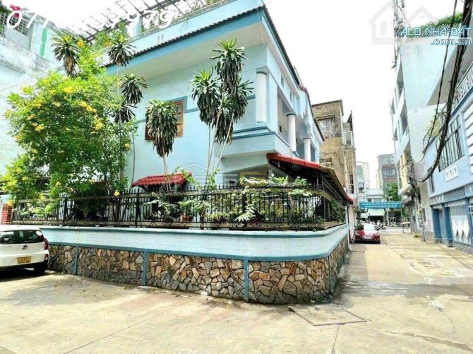BIỆT THỰ GÓC 2 MẶT TIỀN XÔ VIẾT NGHỆ TĨNH, P.17, BÌNH THẠNH 11x20M. 3 TẦNG GIÁ 35 TỶ - 1
