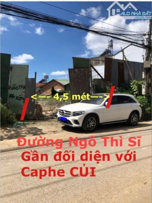 Bán Lô đất liên kế mặt tiền Ngô Thì Sỹ, p4, Đà Lạt - 1