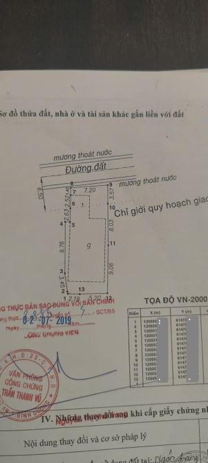 Bán nhà cấp 4 (7.2x22.5m), hẻm ĐT.743A p. Bình An gần làng đại học - 1