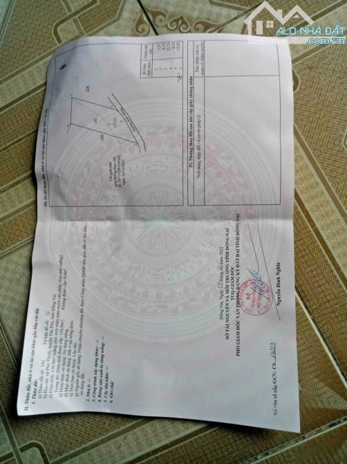 157m2 Thổ cư 100%, Phú Thịnh với gần 12m mặt tiền đường to còn mở rộng, gần chợ - 1