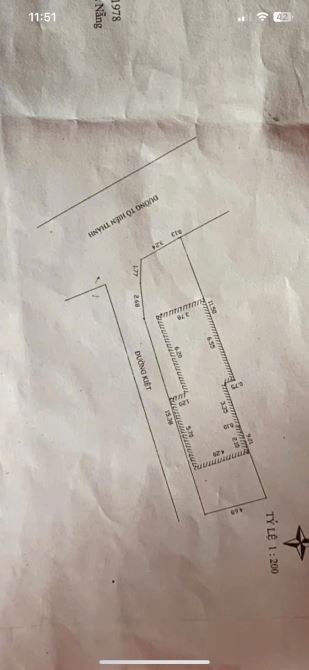 Nhà cấp 4 mặt tiền đường TÔ HIẾN THÀNH - Giá đầu tư - 1