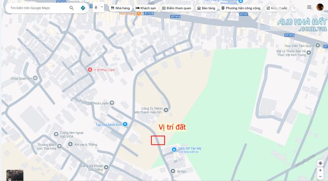Bán đất 41x25m, hẻm ĐT.747A p. Thái Hòa gần Chợ Tân Ba - 14