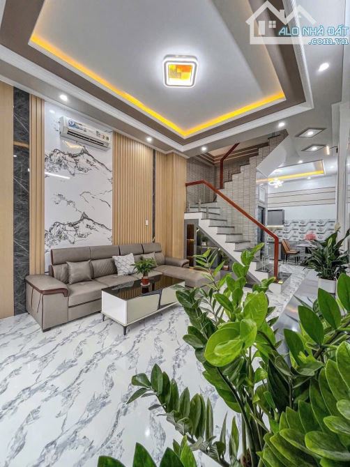 BÁN NHÀ 1T2L đúc MỚI - THIẾT KẾ HIỆN ĐẠI, Mặt Tiền, gần chợ An Khánh - 2