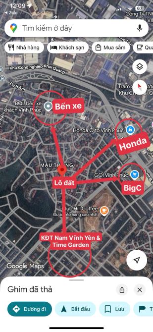 BÁN GẤP 🔥LÔ ĐẤT TDP ĐÔN HẬU-KHAI QUANG-VĨNH YÊN DT88.5M MT5M Ô TÔ ĐỖ CỬA 2.48 TỶ SỔ ĐỎ CC - 2