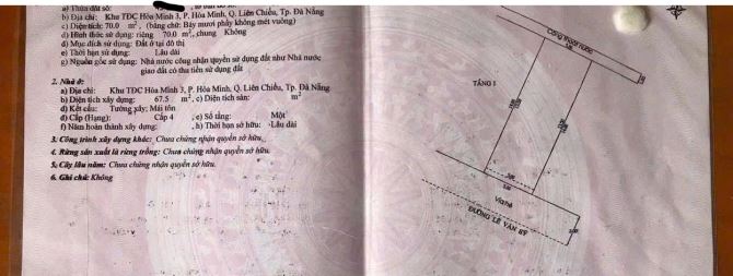 💎Cần bán nhà cấp 4 MT Lê Văn Sĩ,P Hoà Khánh.Đà Nẵng - 2