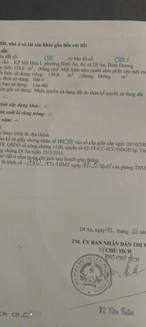 Bán nhà cấp 4 (7.2x22.5m), hẻm ĐT.743A p. Bình An gần làng đại học - 2