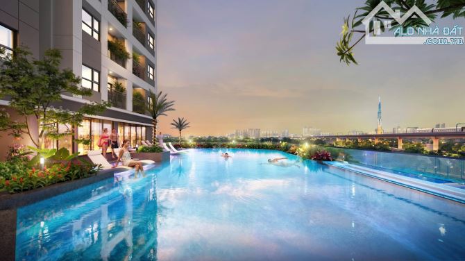 Căn hộ mặt tiền QL13 liền kề Thủ Đức giá chỉ 36,8tr/m2 4 mặt view sông - 3