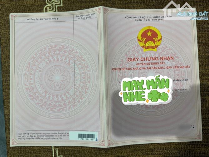 BÁN GẤP 🔥LÔ ĐẤT TDP ĐÔN HẬU-KHAI QUANG-VĨNH YÊN DT88.5M MT5M Ô TÔ ĐỖ CỬA 2.48 TỶ SỔ ĐỎ CC - 4