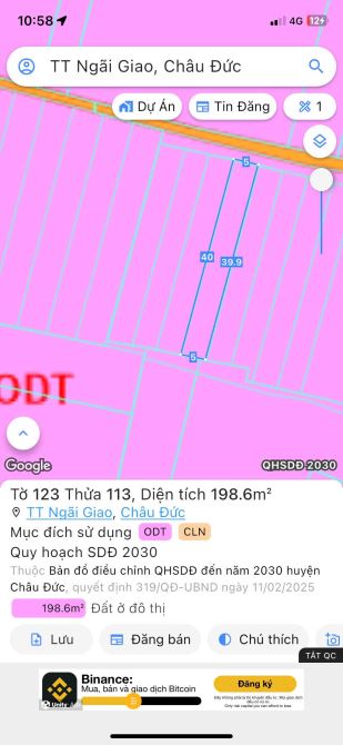 8 Lô Thị Trấn Ngãi Giao Châu Đức Bà Rịa Giá Tốt Đầu Tư Cho Anh Chị - 4