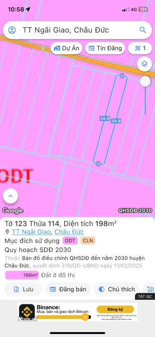 8 Lô Thị Trấn Ngãi Giao Châu Đức Bà Rịa Giá Tốt Đầu Tư Cho Anh Chị - 6