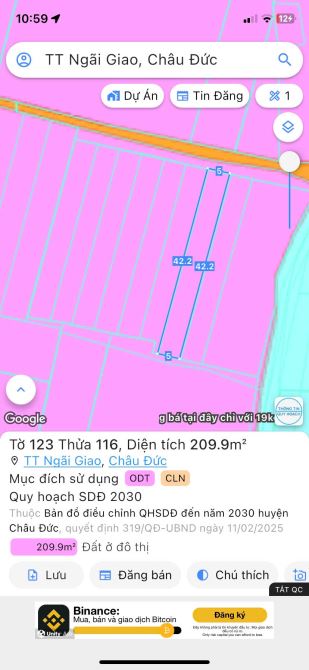 8 Lô Thị Trấn Ngãi Giao Châu Đức Bà Rịa Giá Tốt Đầu Tư Cho Anh Chị - 8