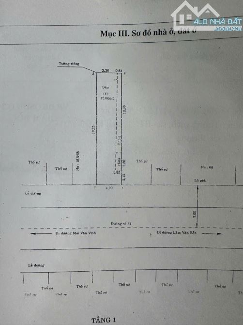 Bán nhà Quận 7 . 76C đường số 51 P. Tân Quy, dt 4x19m,3 lầu st giá tốt - 2