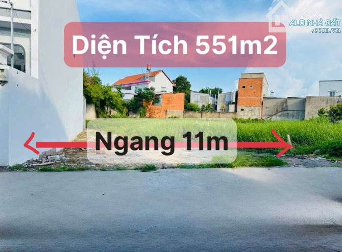 Bán Đất  Tân Hiệp Hóc Môn- 551M2  - Hẻm Xe Tải -  Chỉ 7,9 Tỷ.