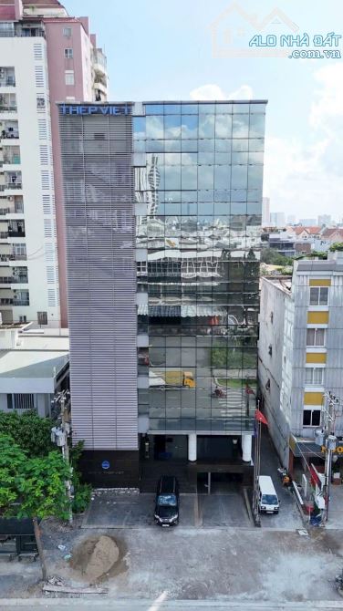 Siêu phẩm TNVP góc 2MT ốp kính Lý Thường Kiệt, Quận 11 (14,6x20,8m- Hầm, 7 tầng )169 tỷ TL