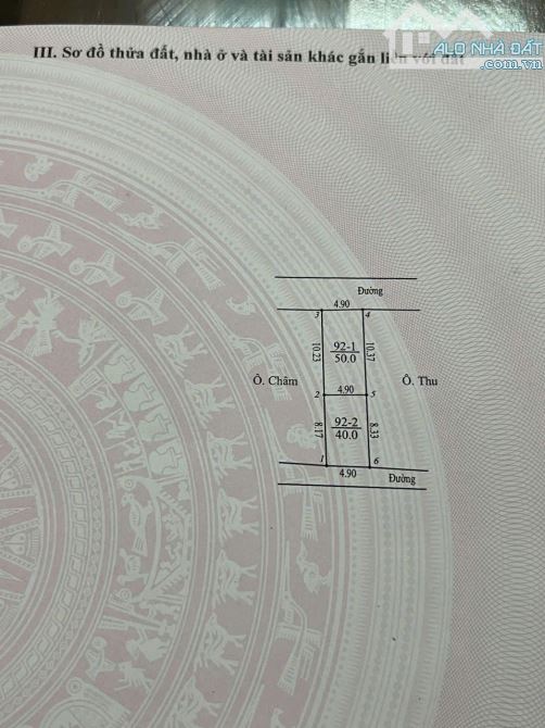 CẦN BÁN GẤP 50M² ĐẤT AN KHÁNH – GẦN THIÊN ĐƯỜNG BẢO SƠN – Ô TÔ VÒNG QUANH