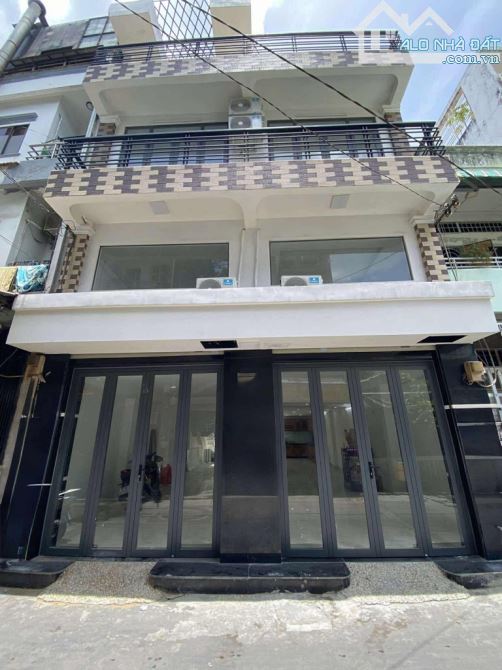 LẠC LONG QUÂN -Q11 - 101M2 - 4 TẦNG - NGANG 7M - HẺM XE HƠI THÔNG - 13 TỶ