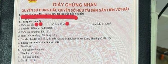 ✨️Bán lô đất Quang Minh-Mê Linh-HN 💰giá chỉ 2x,tr/m