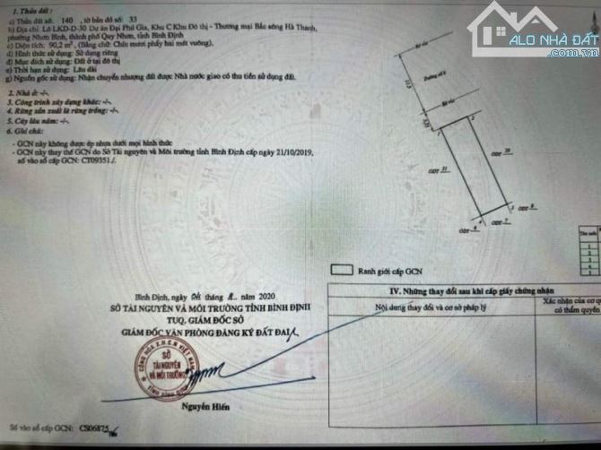 🏡 Bán lô liền kề Khu biệt thự Đại Phú Gia – TP Quy Nhơn - 1
