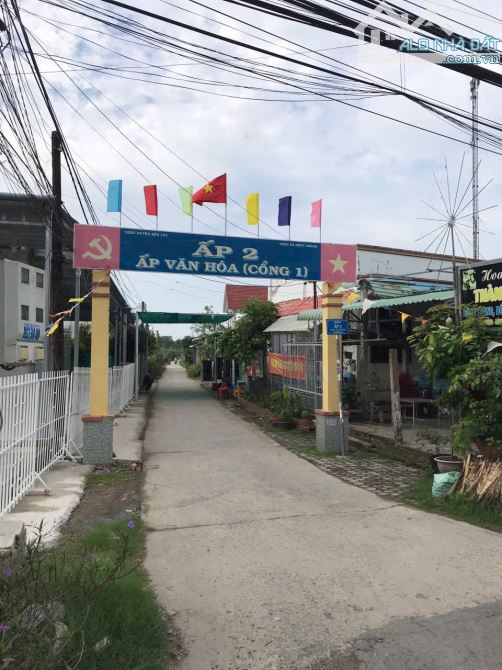 4×40 200m2( thổ ) đường ôtô ấp 2 nhựt chánh_bến lức_long an 595 triệu rẻ ngộp ngay công ty - 1