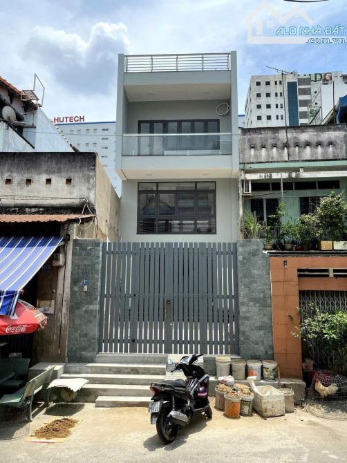 Nhà 3 Lầu 72m2 hẻm 2 xe hơi tránh Điện Biên Phủ gần ĐH HuTech, Ngã Tư Hàng Xanh - 1