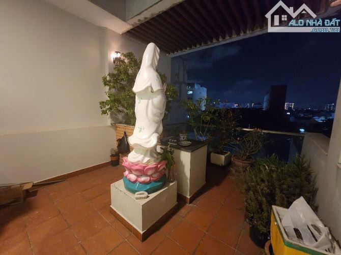 Nhà 4 tầng, Trần Trọng Cung. 100m2 - 5 phòng ngủ, Đường nhựa 6m. Nhỉnh 14 tỷ - 13