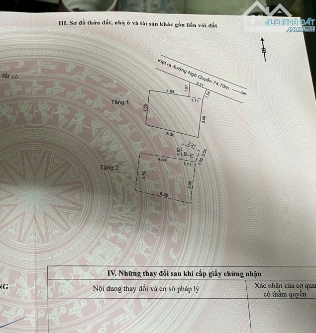 Mình cần bán nhà 2 tầng kiệt 2m tại H894/ Ngô Quyền , An Hải Bắc , Sơn Trà ⭐⭐⭐⭐ - 2