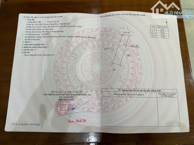 🏡 BÁN LÔ ĐẤT 10x50M – ĐƯỜNG NHỰA LIÊN XÃ – CƯ KTY, KRÔNG BÔNG – GIÁ CHỈ 25 TRIỆU 1 TỚI 🔥 - 2