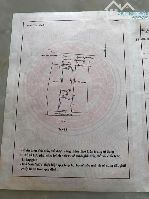 BÁN ĐẤT TĂNG NHÀ C4 HẺM XE HƠI – THỐNG NHẤT PHƯỜNG 15 GÒ VẤP – NỞ HẬU TÀI LỘC 6Tỷ - 3