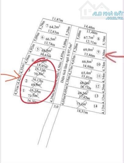 Bán 2 lô đất tại Đông Sơn- Thuỷ Nguyên - Hải Phòng ✅ đường thông - 3