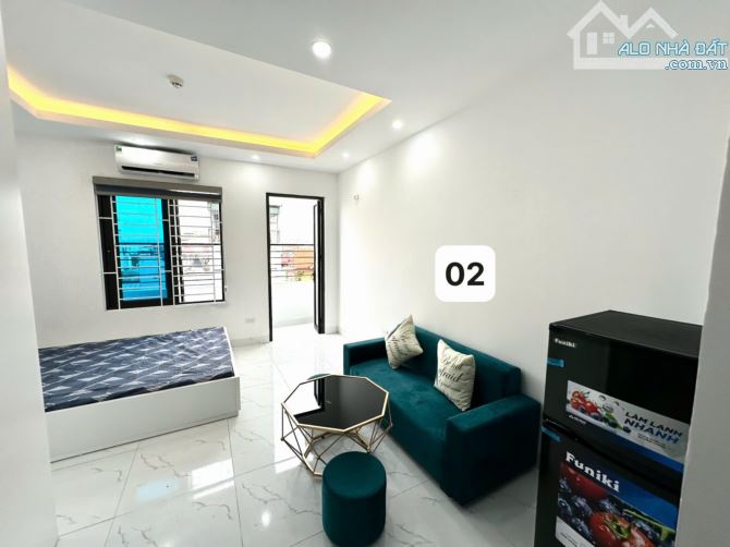Cho Thuê CCMN 23 Xuân La Tây Hồ 25m2 Studio Cửa Sổ Ban Công Thang Máy Ô Tô Con Trống 24P - 4