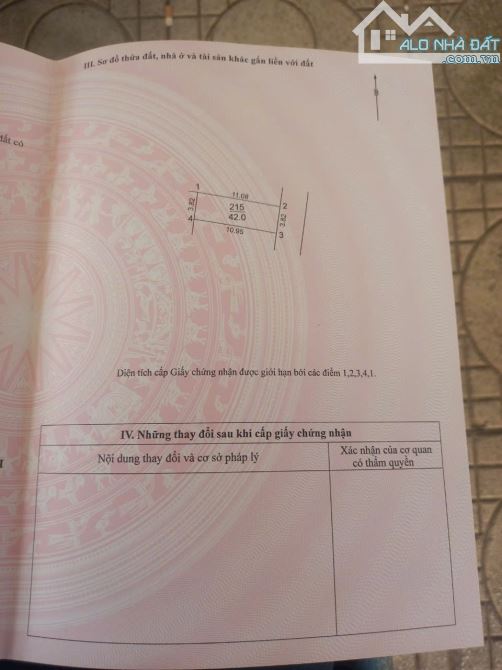 CƠ HỘI SỞ HỮU LÔ ĐẤT VÀNG 42M TẠI ĐÔNG ANH – GIÁ CHỈ NHỈNH 4 TỶ! - 4