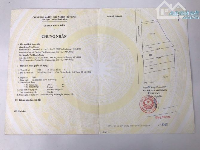 bán nhà gỗ ba gian view sông Cái  nay là phường Hoà Xuân - 5