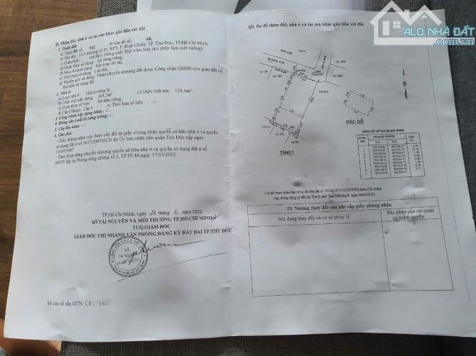Bán nhà cấp 4 đường 20 phường Bình Chiểu gần ngã 4 Gò Dưa Thủ Đức (109m2) 5.3 tỷ - 6