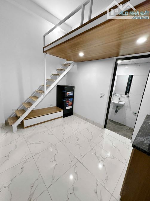 Cho Thuê CCMN 187 Trinh Lương Hà Đông 30m2 Gác Xép Cửa Sổ Thang Bộ Ô Tô Đỗ Cửa Gần Chợ - 9