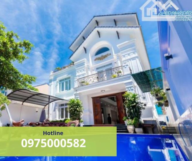 BÁN BIỆT THỰ KHU Á CHÂU, PHƯỜNG 2, TP VŨNG TÀU ( DT: 300M2) SHR + HC + GIÁ 26 TỶ - 1