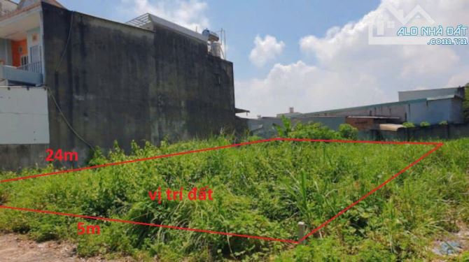 Bán lô đất 121m2 giá 450 triệu ngay khu công nghiệp Phước Đông, Gò Dầu, Tây Ninh