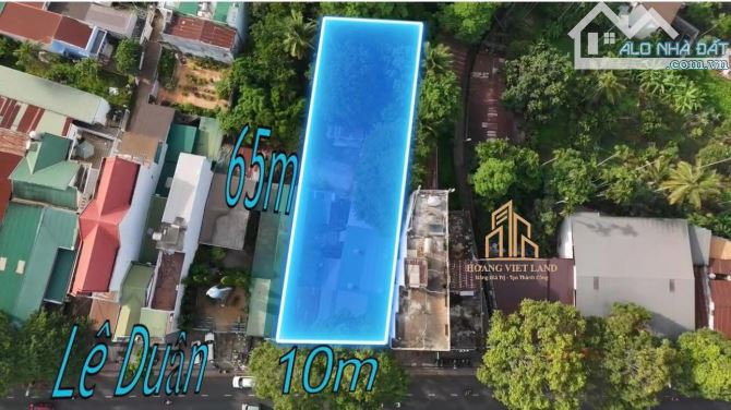 BÁN NHÀ MẶT TIỀN LÊ DUẨN - DT: 10x65m - TC: 80m2 - H: TÂY BẮC - 16,5 TỶ