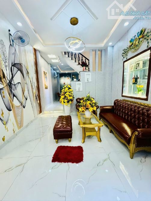 Chợ Bà Chiểu – Chỉ 7💰x TL – 70m2 – 4 Tầng – 4PN – Nở Hậu – Gần Mặt Tiền Phan Chu Trinh