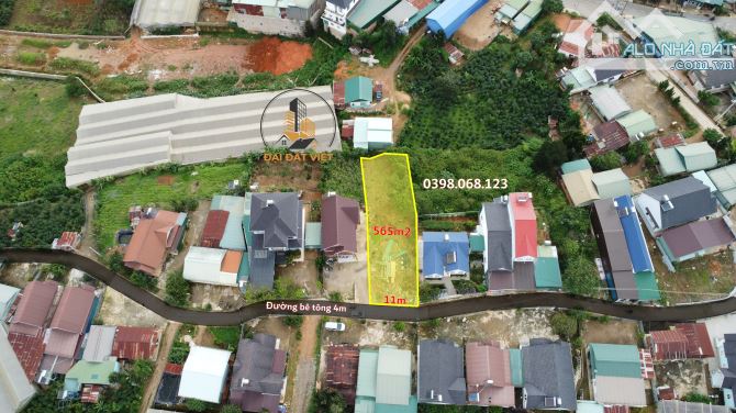 🏡 BÁN ĐẤT XÂY DỰNG TRUNG TÂM  P. LANGBIANG - 5.6 TỶ