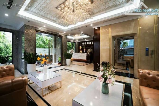 KHÁCH SẠN KHU CẦU GIẤY 11 tầng có hầm , 48 phòng DOANH THU 1.5tỷ/tháng