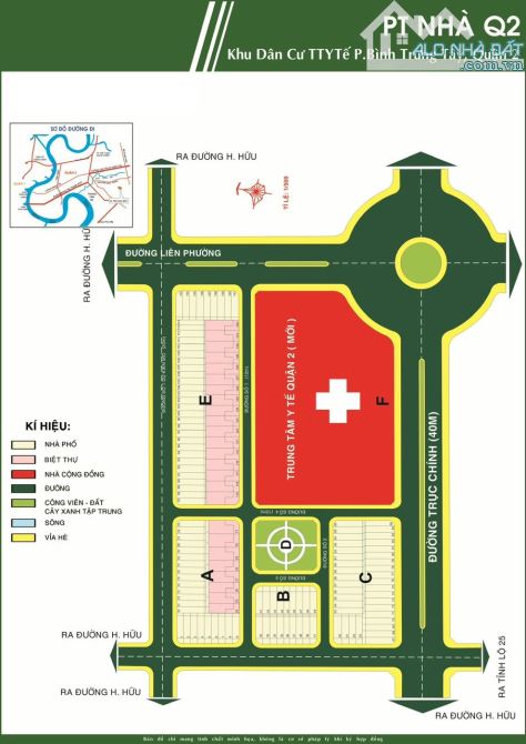 Bán đất nền góc dự án khu Y Tế Quận 2 mặt tiền công viên đường Lê Văn Thịnh 107m2 12.6 tỷ - 1